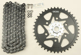 VORTEX - Sprocket/Chain Kit Stl/Stl 14/42t Sil Sx3 520-108l Blk - 3-CK6352