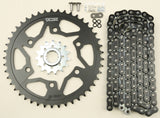 VORTEX - Sprocket/Chain Kit Stl/Stl 15/45t Sil Rx3 520-114l Blk - 3-CK6354