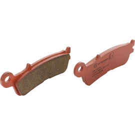 BREMBO Prime SD sintered brake pads for vehicle braking system, shown in the image with metallic and friction surface details.