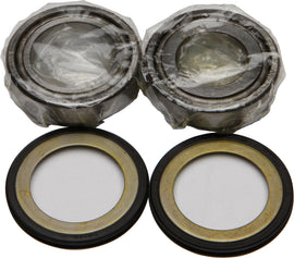 All Balls steering bearing and seal kit 22-2015 with various black rubber seals and metal components for vehicle steering systems