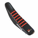 DCOR - Seat Cover Black W/Red Ribs Hon - 862-3010126