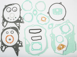 Athena Complete Gasket Kit for Honda engines, includes various gaskets and seals, with detailed parts laid out.