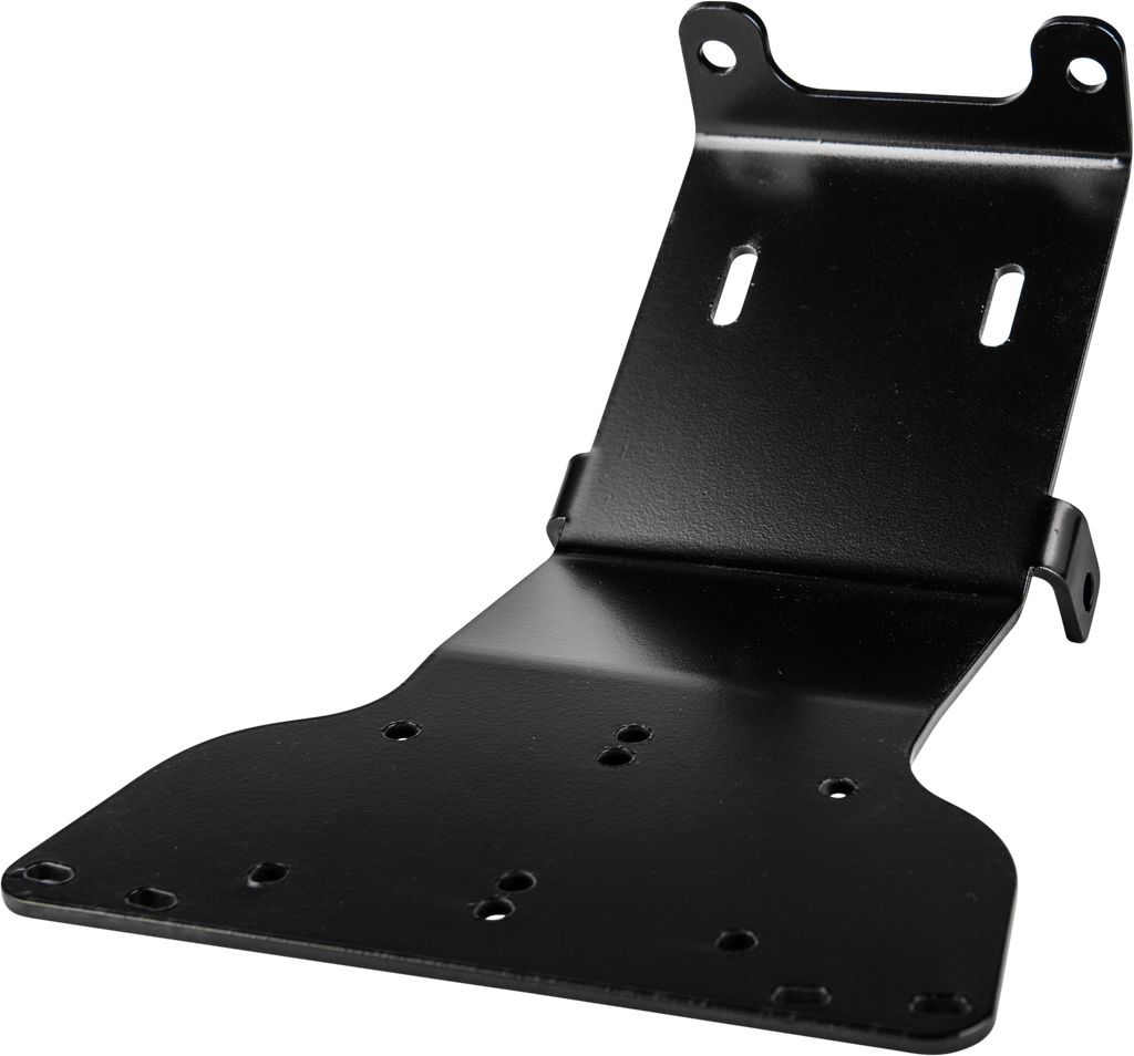 Open Trail Winch Mount 459-0505, durable steel mount for off-road winches, shown with mounting holes and rugged construction.