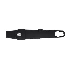 Acerbis Teketmagnet swingarm guard in black for motorcycle suspension, with protective design visible in the image.