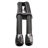 Jagg Oil Coolers - Lightweight-Fiber Braided Hose Upgrade Kit 6ft - 821-2031