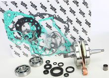 Load image into Gallery viewer, Hot Rods engine bottom end kit with pistons, crankshaft, and connecting rods displayed in the image.