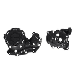Acerbis X-Power Kit in black for Yamaha motorcycles, featuring components with the Acerbis branding and sleek black finish.