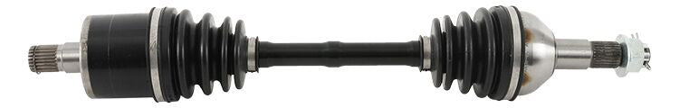 All Balls heavy duty rear drive axle with six balls, designed for durable motorcycle or ATV performance.