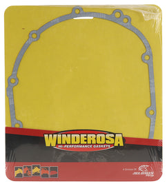 Vertex clutch cover gasket for Kawasaki, outer seal showing close-up of the gasket and surrounding engine components.