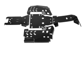 RIVAL POWERSPORTS USA central skid plate guard made of durable plastic, designed for protection on off-road vehicles.