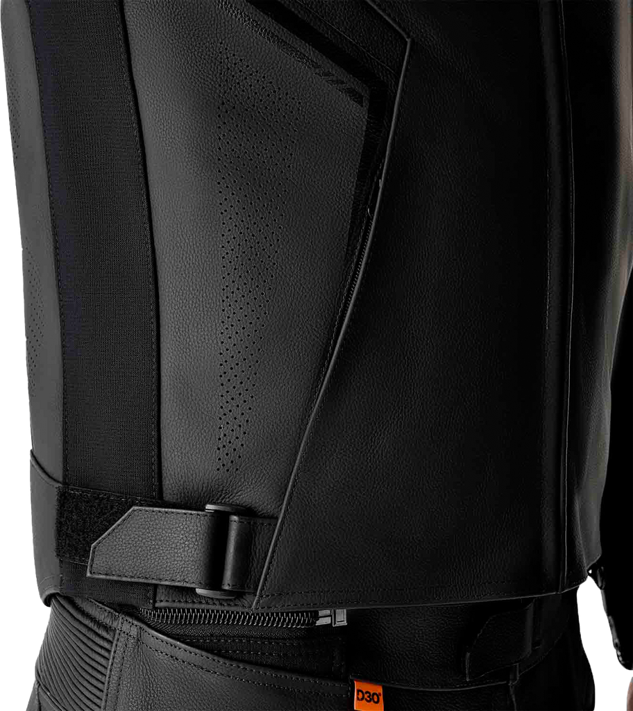 S1 D3o Leather Jacket Black Xl