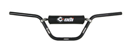 Black ODI Dbk-Fifty handlebar grips with textured surface for improved grip and control on bicycle handlebars.