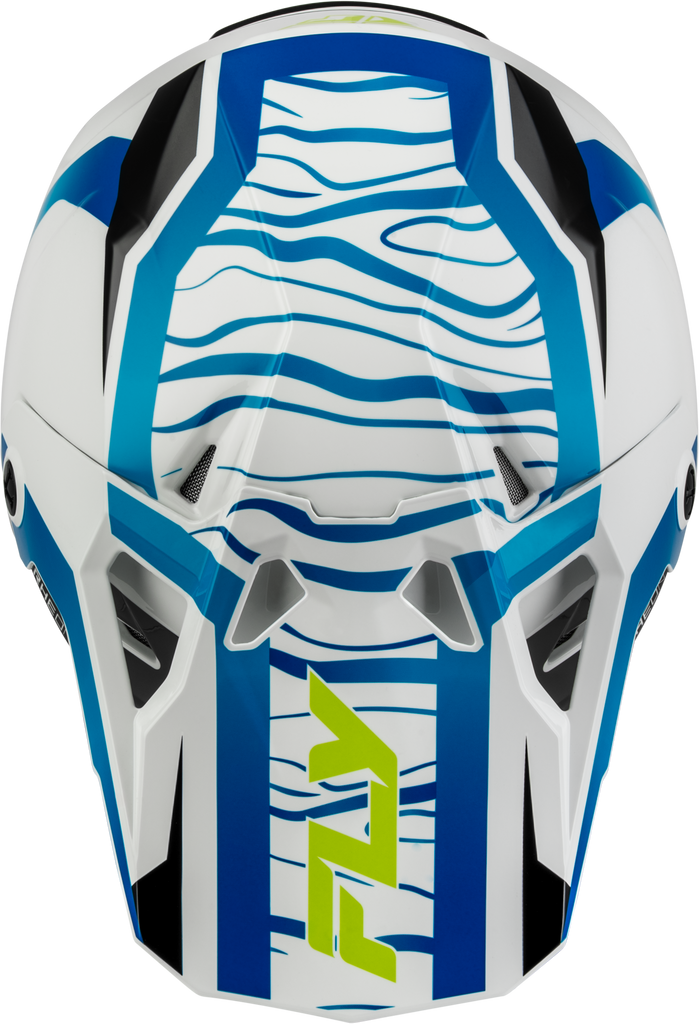 Youth Formula Cp Charge Helmet White/Blue/Black Yl
