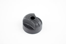 WSM Performance Parts fuel knob for intake and carburetor systems, shown in black with textured grip surface.