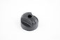 WSM Performance Parts fuel knob for intake and carburetor systems, shown in black with textured grip surface.