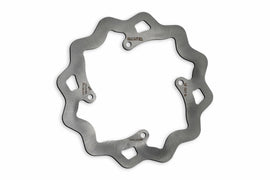 GALFER standard size rear wave brake rotor 17-4401 with a vented design for enhanced braking performance.
