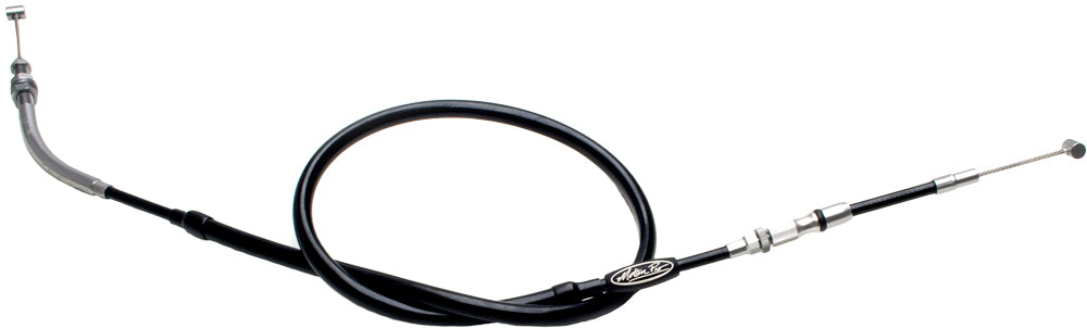 Motion Pro T3 Slidelight clutch cable for motorcycles, showing the durable cable and fittings used in hydraulic control systems.