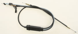 SP1 throttle cable S-D 12-19531 for hydraulic control lines, with metal fittings and black cable in close-up view
