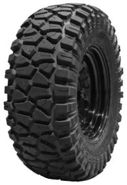 ITP Crosstrax 27x9R 14 8-ply radial tires with rugged tread pattern for off-road vehicles and ATV use.