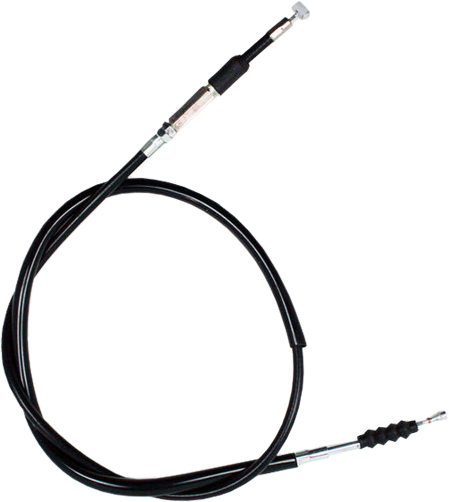Motion Pro black vinyl clutch cable 70-2067 for motorcycle control lines, showing the cable with protective black vinyl coating.