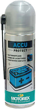 Load image into Gallery viewer, Motorex Accu Protect 200ml bottle of battery protection chemical, with 12 units in case, suitable for automotive use