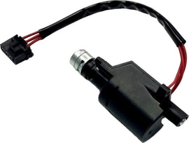 HardDrive ignition switch housing for FLHT/FLTR models 1999-2002, showing the switch housing with key slot and mounting points.