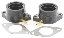 Load image into Gallery viewer, K&amp;L Carburetor Boot and Holder for intake and fuel system, close-up view showing black rubber components and mounting details.
