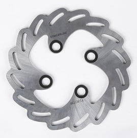 Streamline front brake rotor 170-4103R with ventilated design and metallic finish, designed for high-performance cycling.