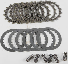EBC Motorcycle Brakes clutch set DRC30 15-1830 with clutch plates and components, showing the detailed parts of the clutch assembly.