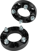 Load image into Gallery viewer, Open Trail 1-inch wheel spacer for 4x110 stud pattern, featuring 12mm x 1.5mm bolts, for vehicle wheel compatibility.