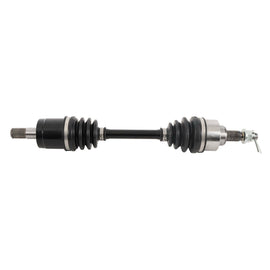 All Balls Drive Axle 536-0021 showing a metallic axle component with their branding, designed for vehicle drivetrain replacement.