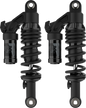 Fox Qs3-Qsr piggyback suspension shock for Indian Scout with 1-inch standard spring, featuring metal components and mounting points.