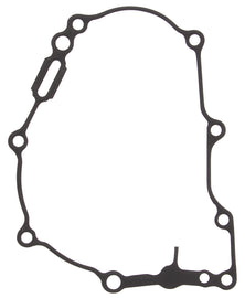 Vertex ignition cover gasket for 69-19057 engine, showing the black rubber seal with metal core and mounting holes.