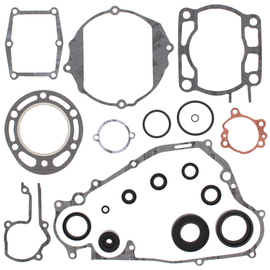 Vertex complete gasket set with oil seals, including engine gaskets and seals, shown in the image.