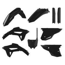 Load image into Gallery viewer, Polisport Plastics MX full body kit in black, designed for motocross bikes, featuring durable plastic panels and sleek finish.