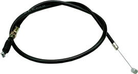 Motion Pro black vinyl clutch cable 70-3119 for motorcycle, showing the cable with protective vinyl coating and fittings.