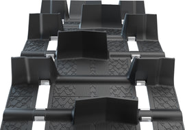 Camso Tire 3.50 Pitch Challenger 300lx track with wide 54-9471 design, showing the textured rubber surface and metal reinforcements.