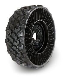 Michelin Tweel UTV tire and wheel kit in 32x10x15 size with 5/4.5 bolt pattern, suitable for off-road use and 62 mph speed limit.