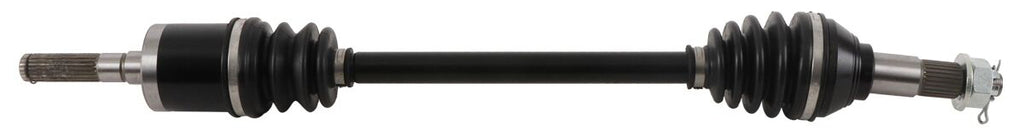 All Balls 6 Ball Heavy Duty Axle Front 531-0572 showing a close-up of the durable axle with six ball bearings in a natural setting