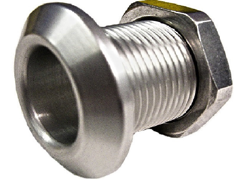 Silver Atlantis Bow Eye 18-7070S, decorative metal eyelet with bow design, shown in close-up on a neutral background.