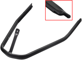 SP1 front bumper body part, part number 44-52043, showing a close-up of the black plastic front bumper component.
