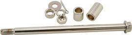 HardDrive rear axle with hardware for Softail models 86-06, featuring durable metal components and mounting hardware.