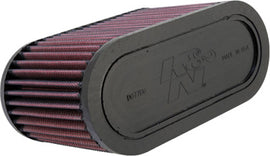 K&N Air Filter 731302 for improved engine airflow, showing a close-up of the reusable, high-performance air filter.
