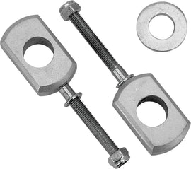 HardDrive Drive Axle Adjuster Kit for FXR, FX, FXWG, XL models, showing the metal components and adjustment parts.