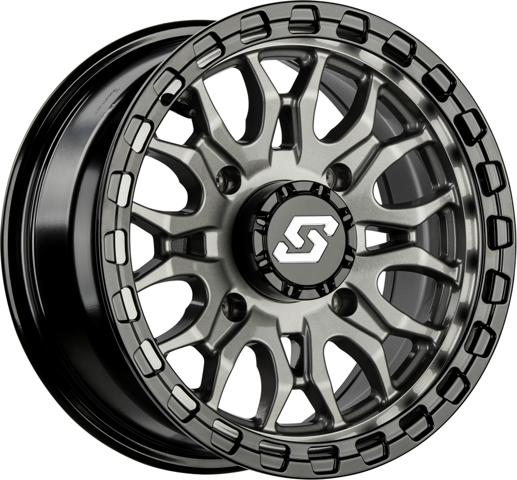 Ignition Wheel 14x7 4/156 +10mm Gunmetal/Blk