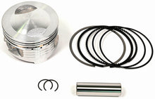 Charger l'image dans la galerie, BBR 170cc bore piston kit for street bikes, showing the piston components with branding and metallic finish.