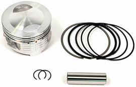 BBR 170cc bore piston kit for street bikes, showing the piston components with branding and metallic finish.