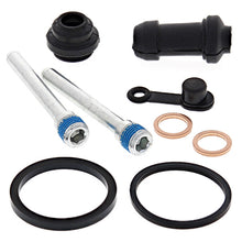 Load image into Gallery viewer, All Balls Kawasaki front caliper rebuild kit with brake components, including seals and pistons for model 21-83001.