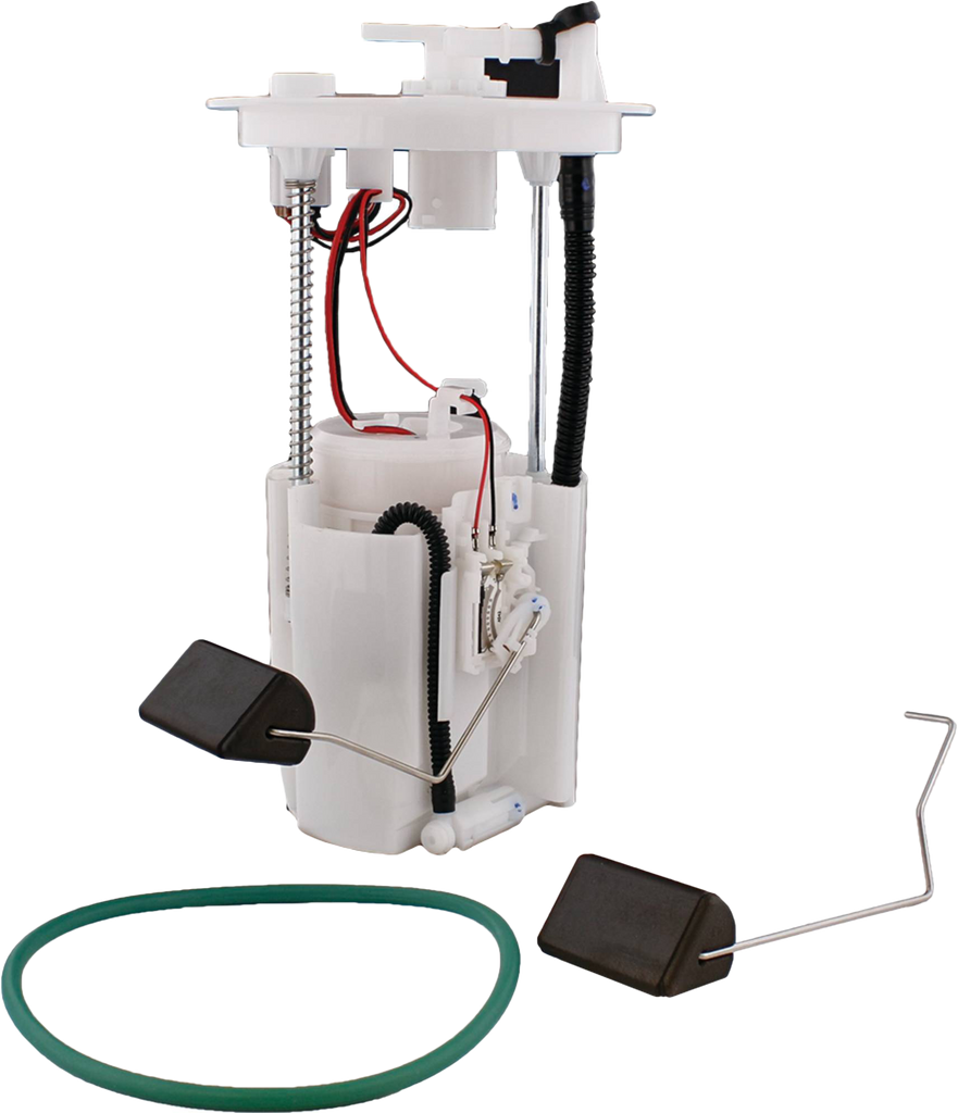 All Balls fuel pump module for intake and carburetor systems, shown with metal and plastic components.