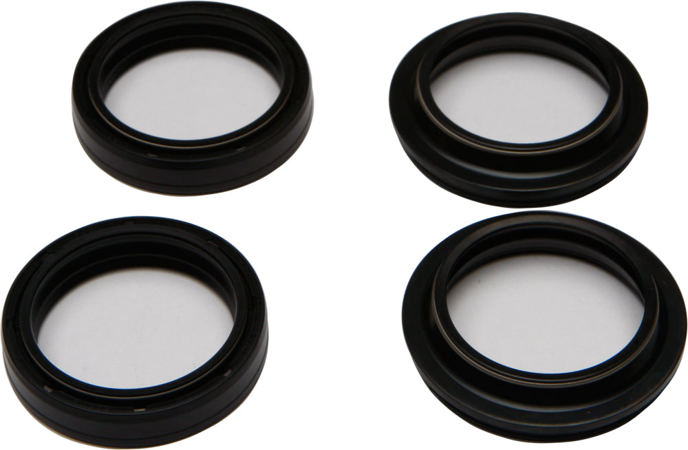 All Balls suspension fork and dust seal wiper kit 22-56135 with rubber seals and metal components for motorcycle fork maintenance.